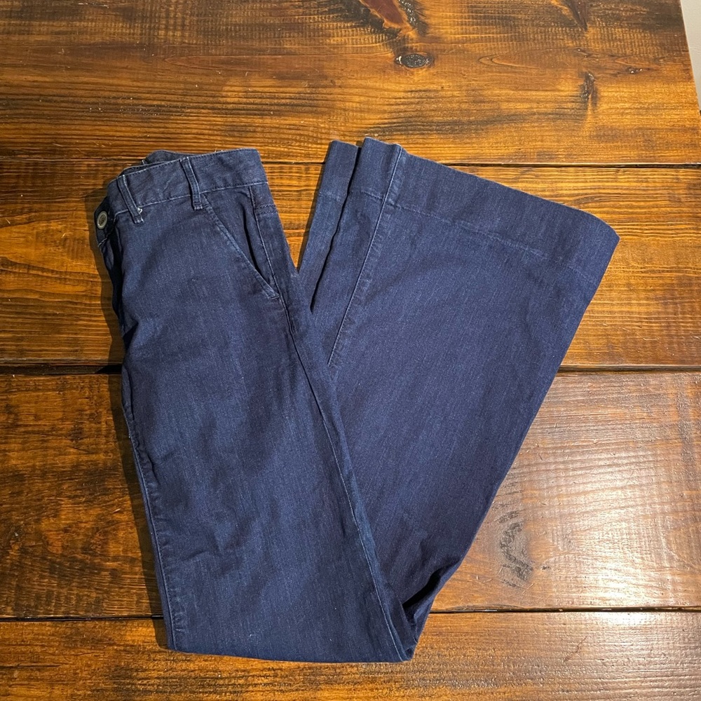 Gap 1969 Modern Trouser Flare Leg Jeans Sz 0